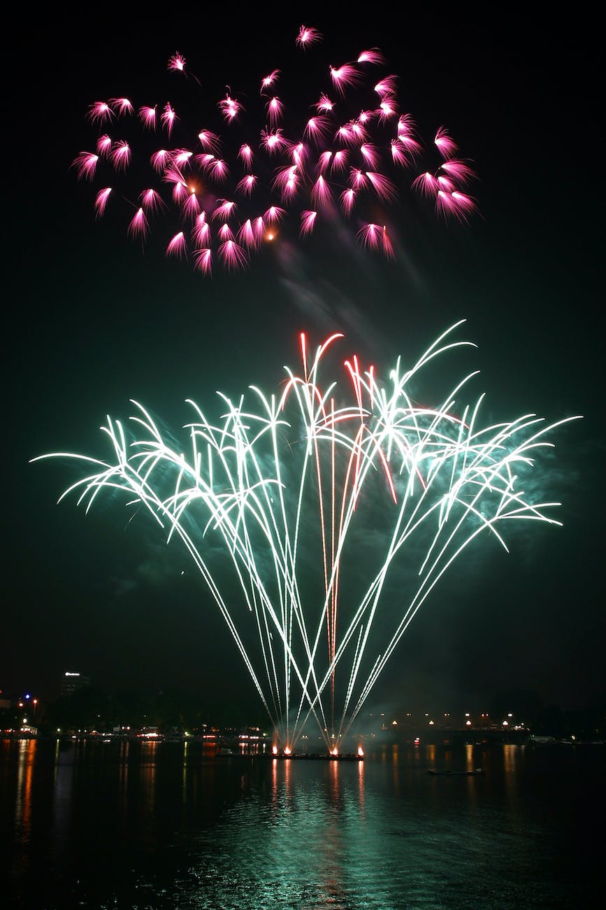 fireworks display during nighttime